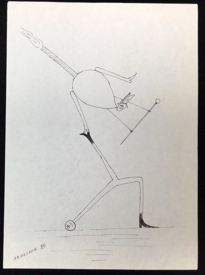Ardeshir Mohassess, Untitled, 1985