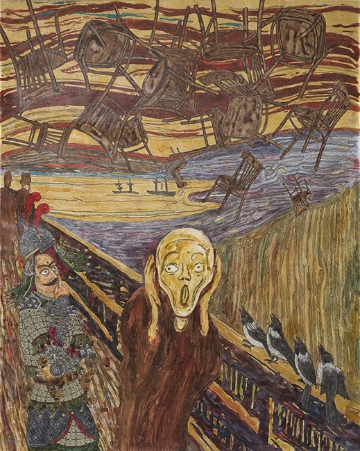 Ali Akbar Sadeghi, Munch, 2015