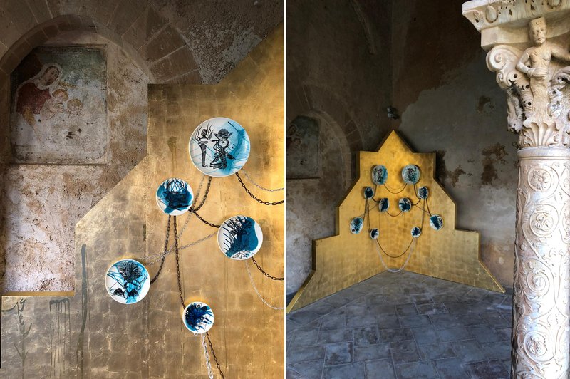 East and West, installation view