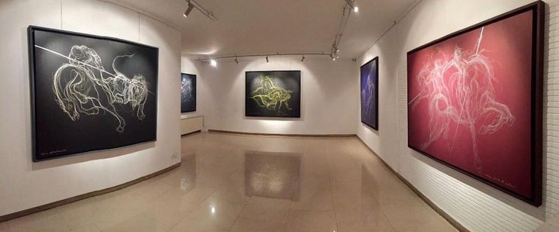 Myth in the Mist, installation view