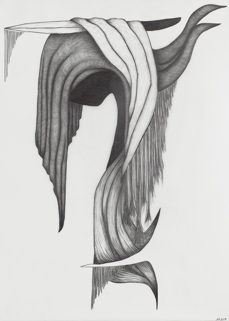 Afruz Amighi, Knife Girl, 2017