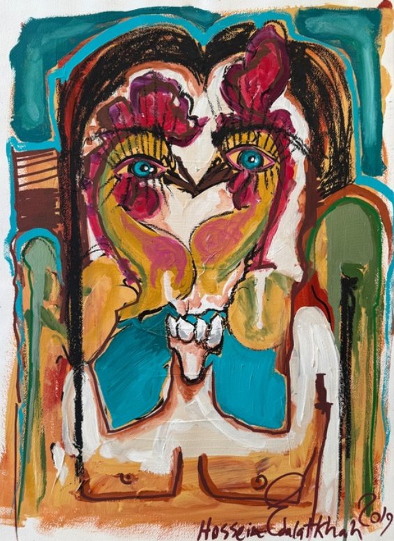 Hossein Edalatkhah, The Cock, 2019