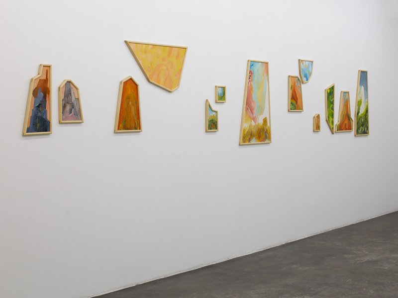 A Remembrance of Fallen Leaves, installation view