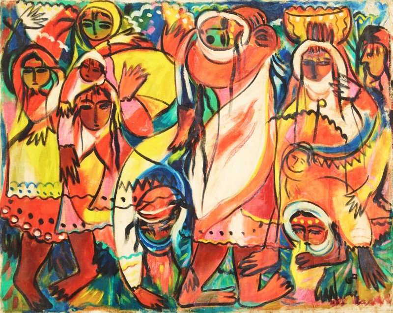 Hasan Ghaemi, Untitled, 1959