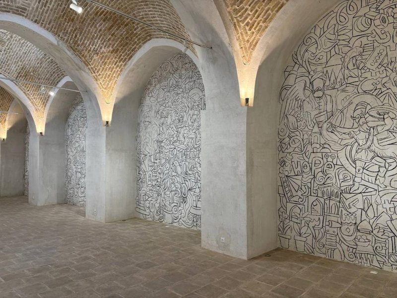 هفت خوان، نمای چیدمان