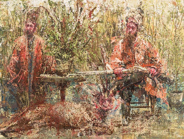 Hossein Shahtaheri, Untitled, 2020