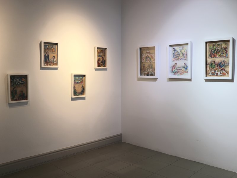 کافهکلاسیک، نمای چیدمان