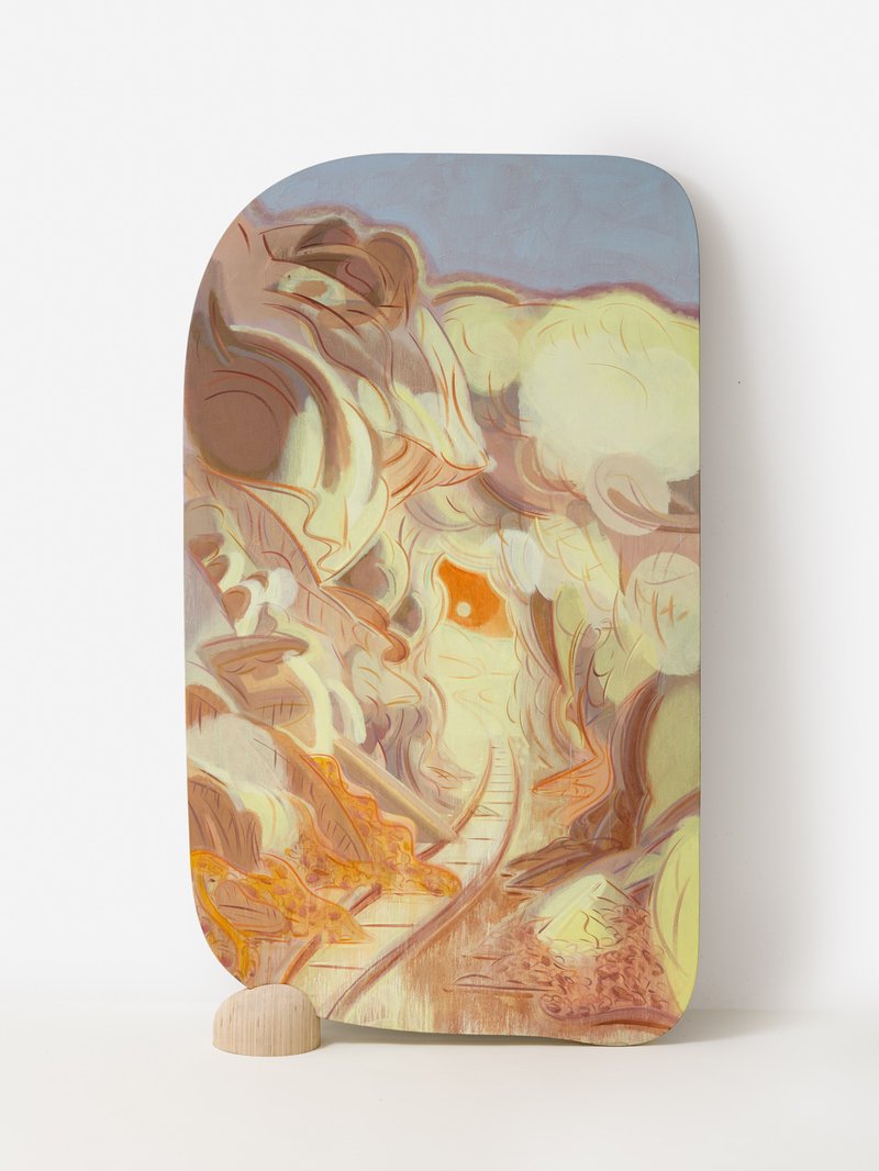Su Yu-Xin, Shuttling Light (Central Pacific Railroad, Tunnel No. 4), 2022
