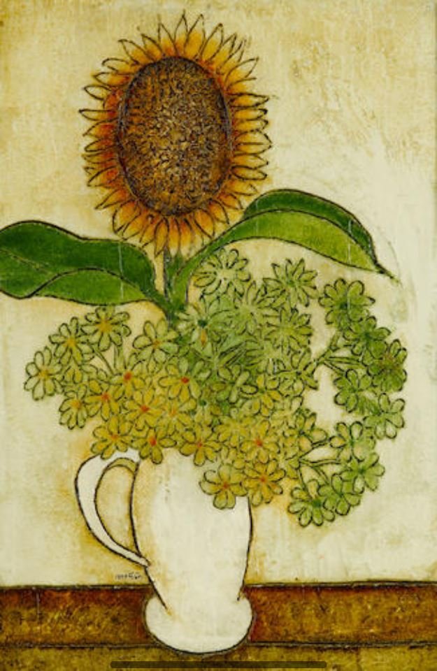 Parvaneh Etemadi, Sunflower, 1970