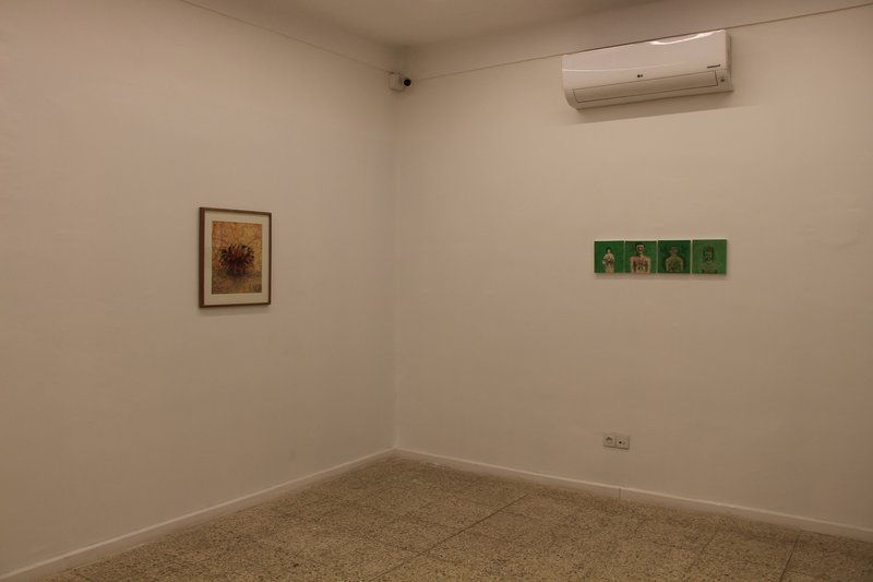 آوازخوان و گربه‌هایش، نمای چیدمان