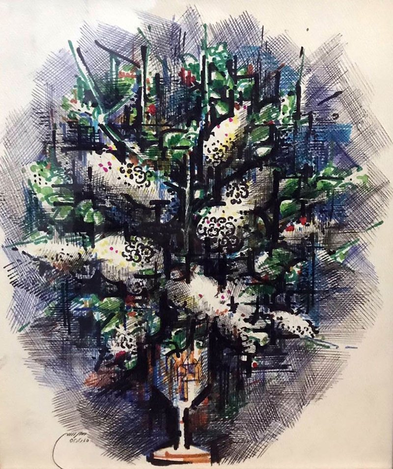 Faramarz Pilaram, Untitled, 1972