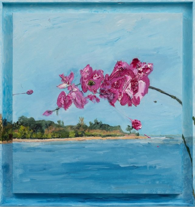 Dariush Yektai, Orchid at Gardiners Island, 2025