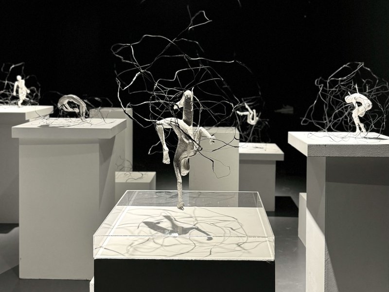 In Between, installation view