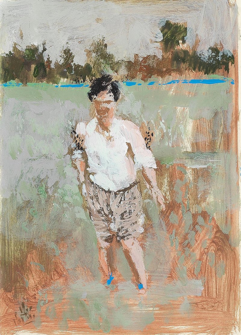 نیاز باباتبار، مرد در مزرعه، 1396
