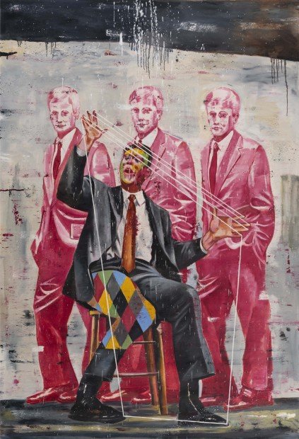 Nikzad Nodjoumi, I See The Other Side, 2019