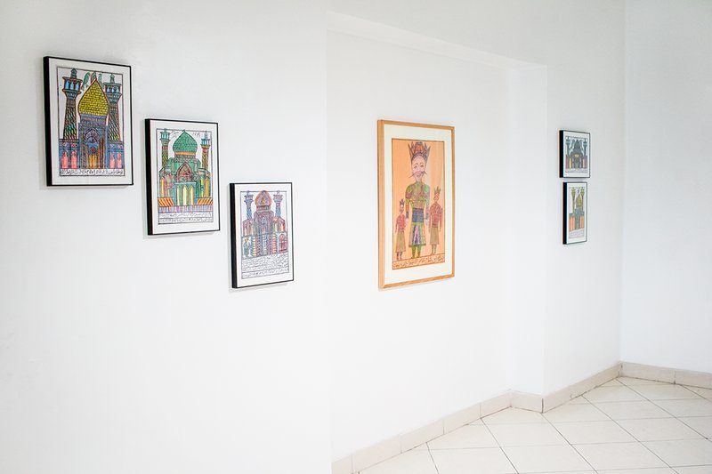 Kazem Ezi's Artworks, installation view