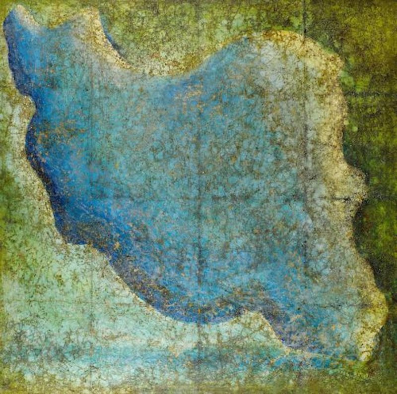 Farhad Moshiri, Map of Iran, 2001