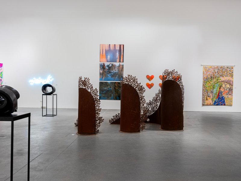 …I Kept The Night Vigil…, installation view