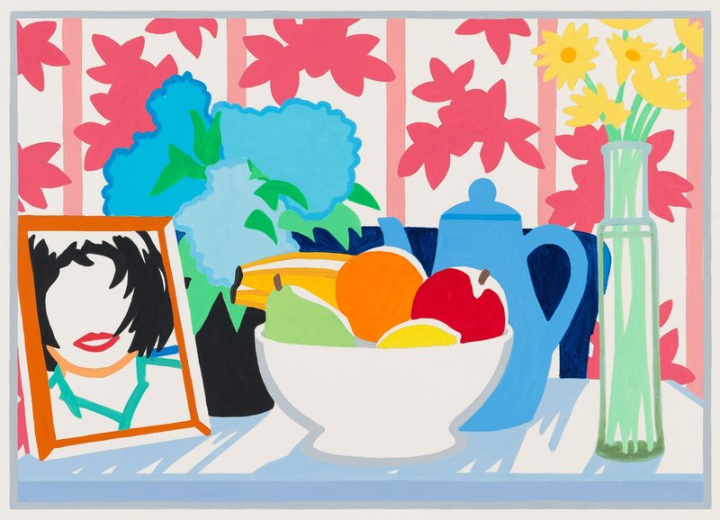 Tom Wesselmann, Study for Still Life with Fruit, Daisies and Monica, 1988