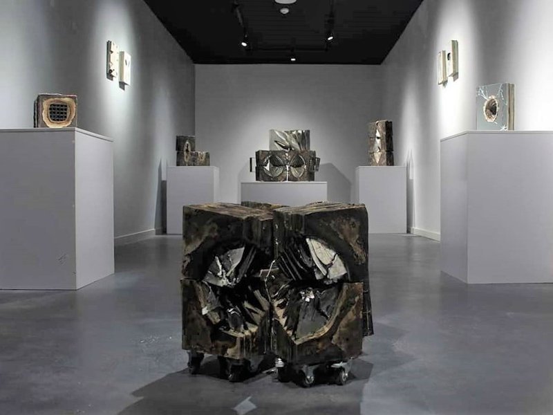 Rotary Descent, installation view