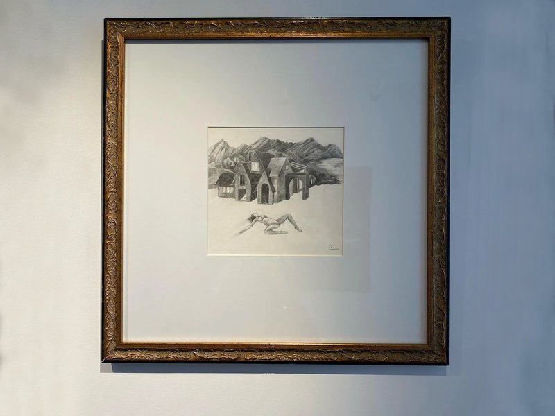هنر کنجکاو نسترن، نمای چیدمان