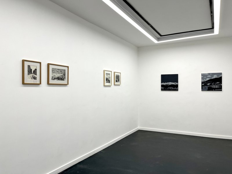 Somewhere Around Here, installation view