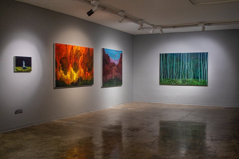 A Duo Exhibition , installation view