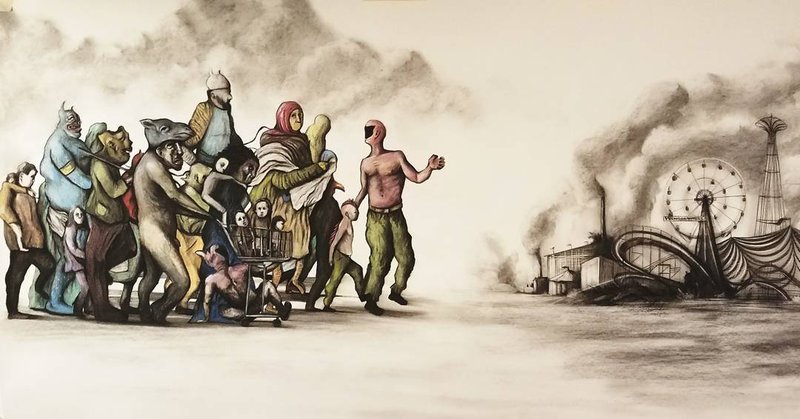 Pouya Afshar, Displaced I, 2018