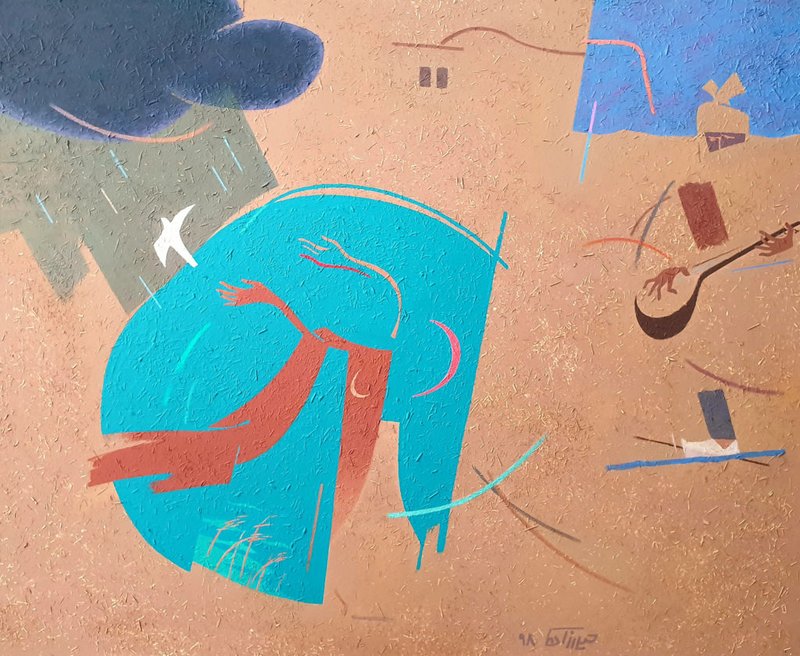 Parviz Heydarzadeh, Thirsty Soil, 2019