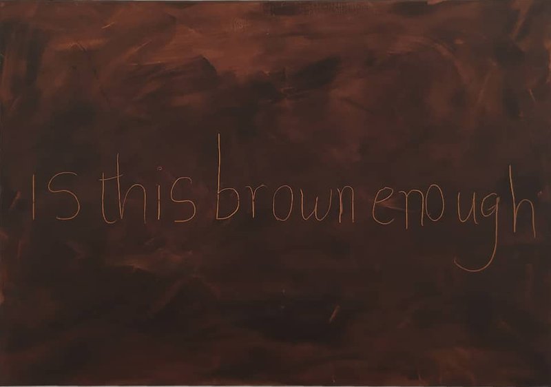 Atousa Bandeh, Is this brown enough, 2020