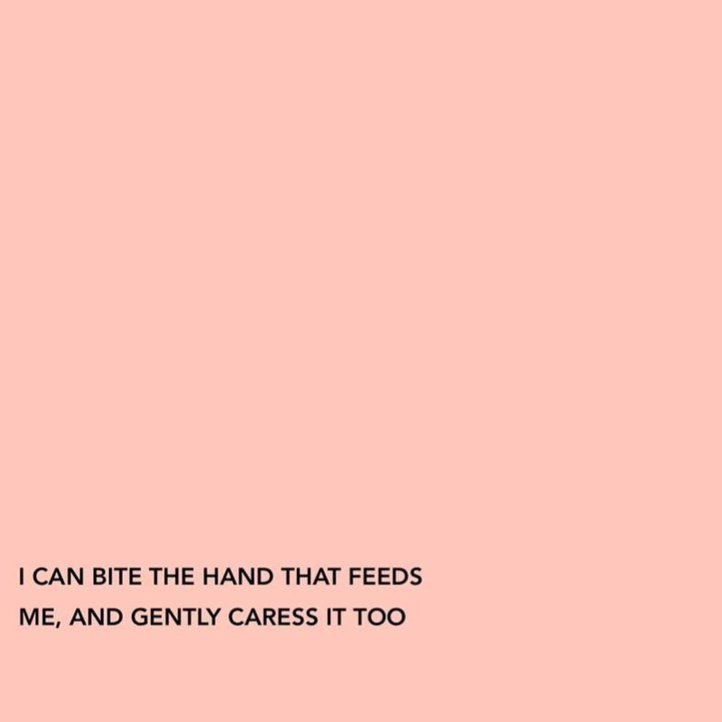 I Can Bite the Hand That Feeds Me, and Gently Caress It Too