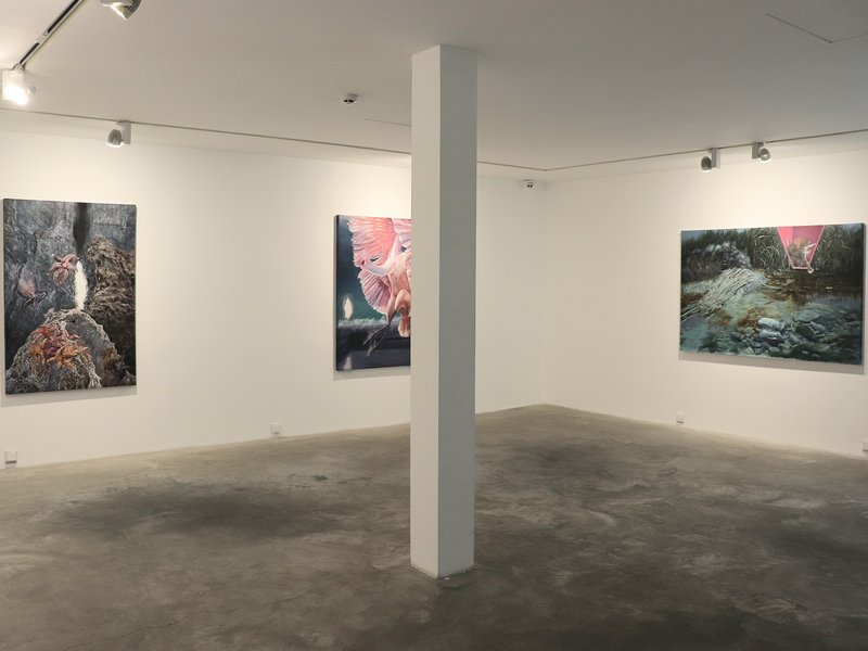 Phosphene Venus: Where The Sun Rises in The West and Sets in The East, installation view