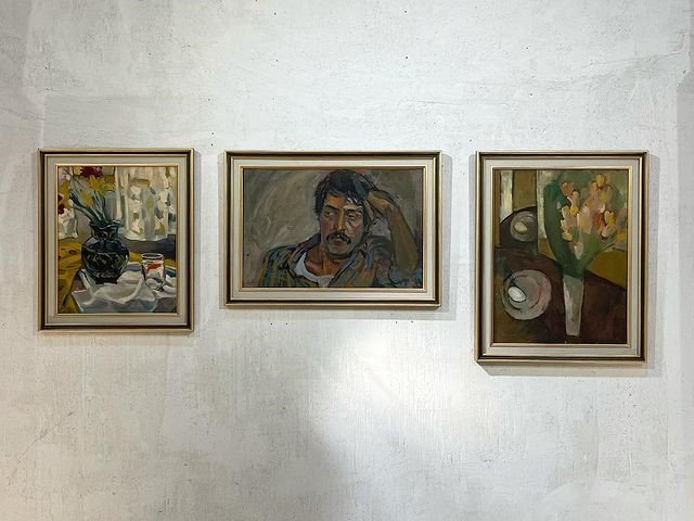 مروری بر آثار نقاشی و طراحی (دهه ۶۰ تا ۹۰)، نمای چیدمان