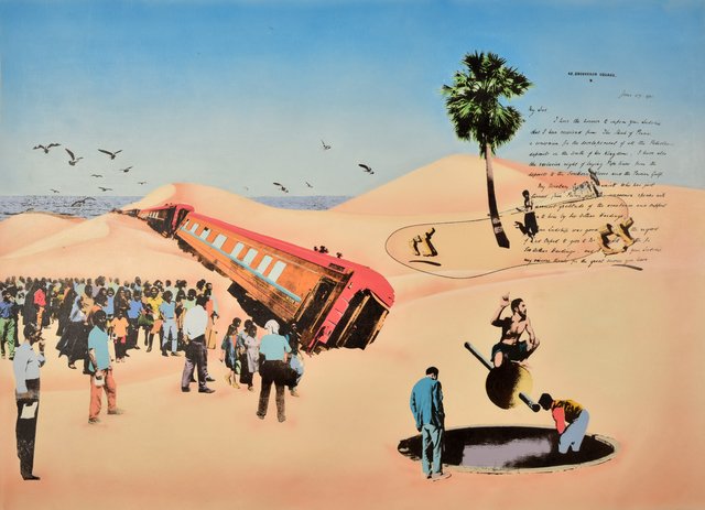 Amin Roshan, Wandering, 2019