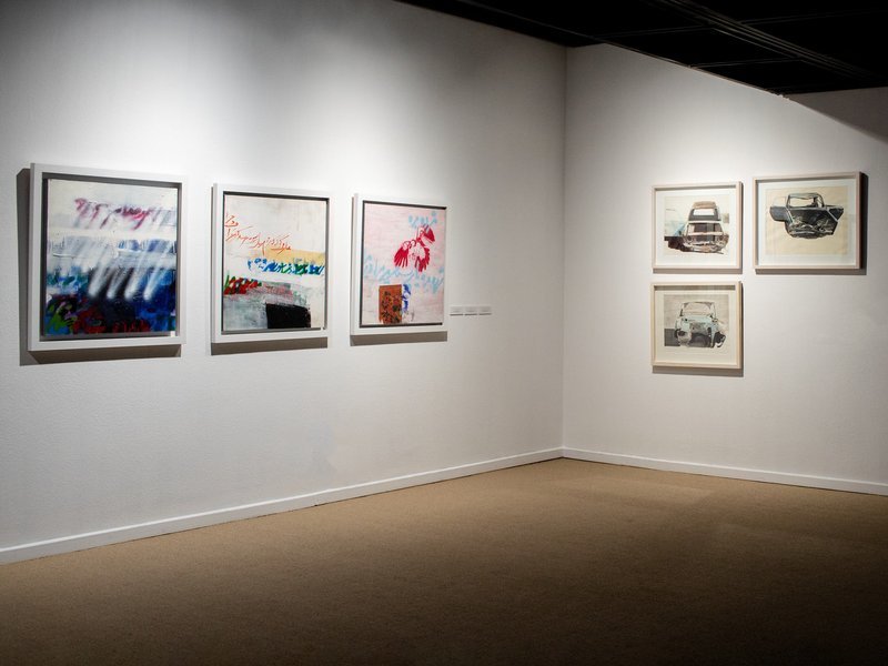 Mehdi Sahabi A Retrospective, Installation view.