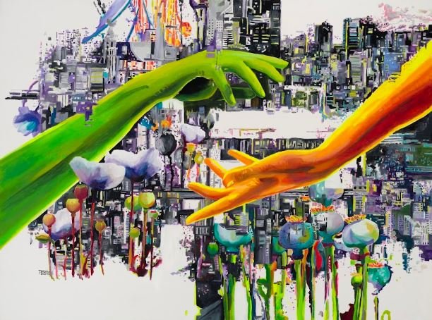 Tarlan Tabar, Time Pass, the River Roll, 2024