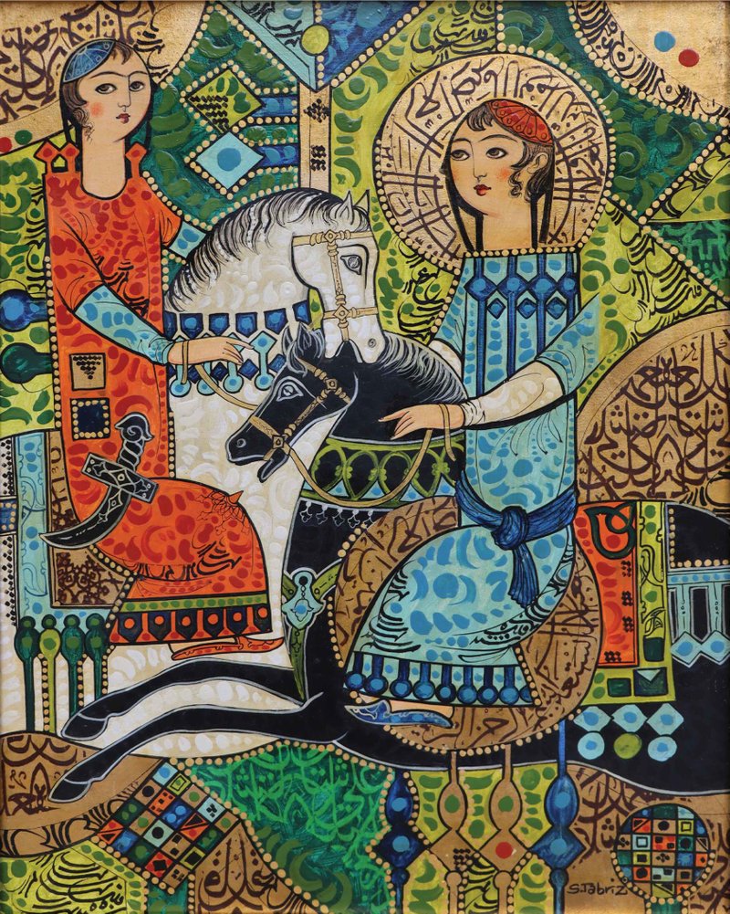 Sadegh Tabrizi, Untitled, 2000