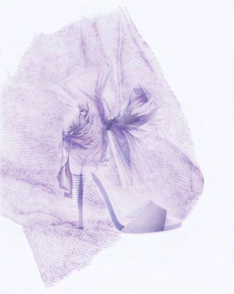 Azita Moradkhani, Lady in Purple, 2019