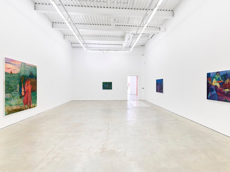 Wild Roses, installation view
