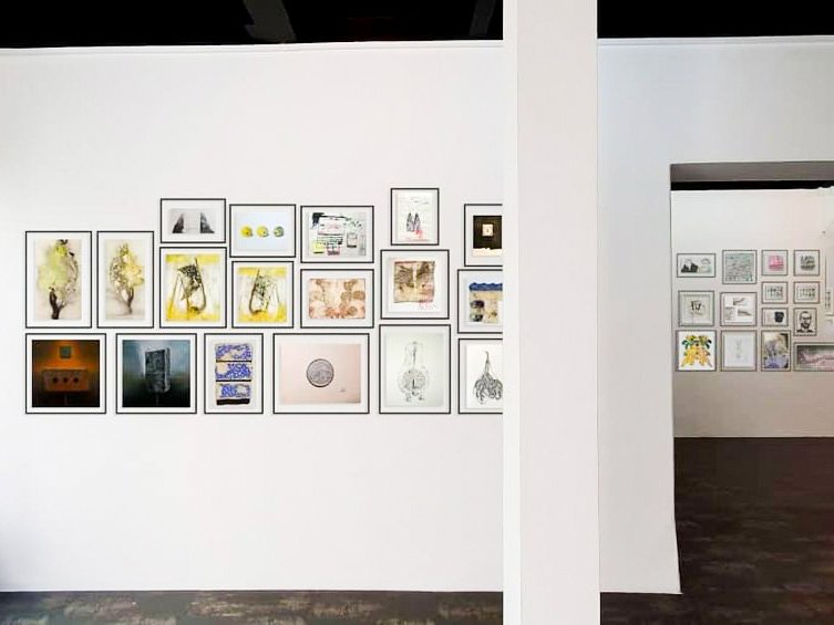 The 6th Small Sized Artwork Exhibition - Online, installation view
