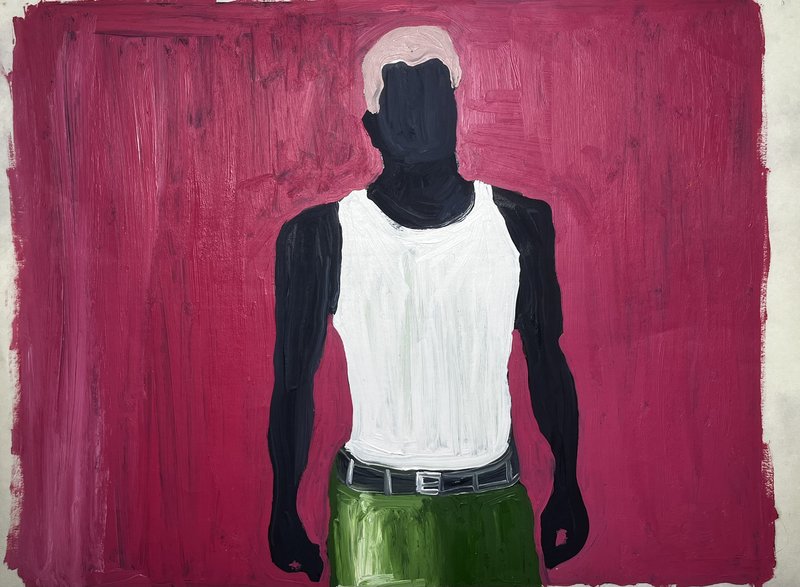 Elyas Ghazi, A Ghost in a White Undershirt, 2024