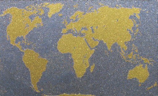Farhad Moshiri, One World, 2007