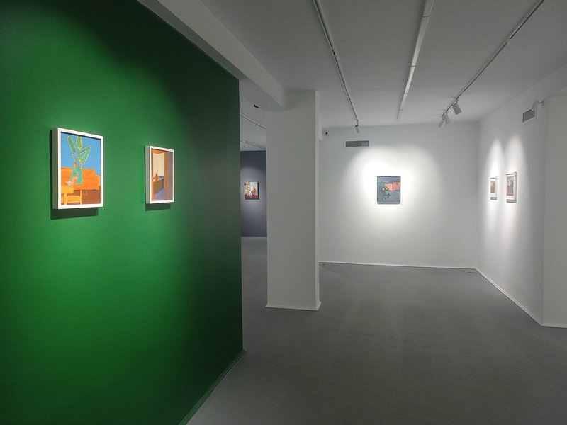 Lonely Bodies, installation view