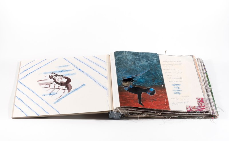 Shideh Tami, Poetry in Painting No 2, 2018