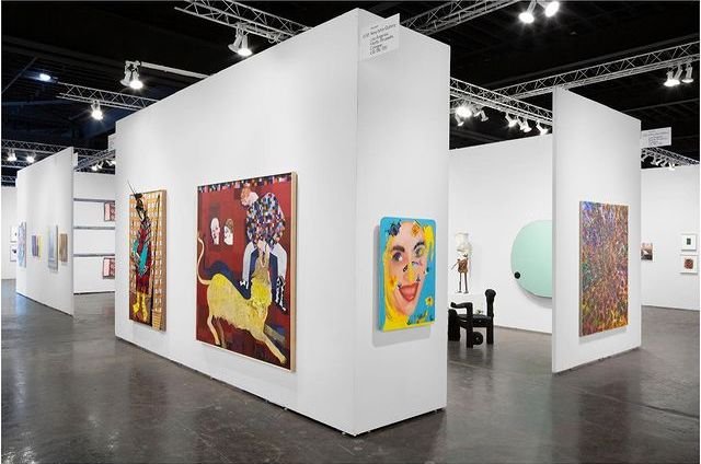 Installation view.
