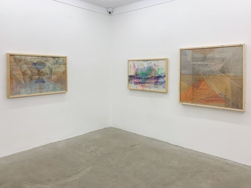 Rugged Land, installation view