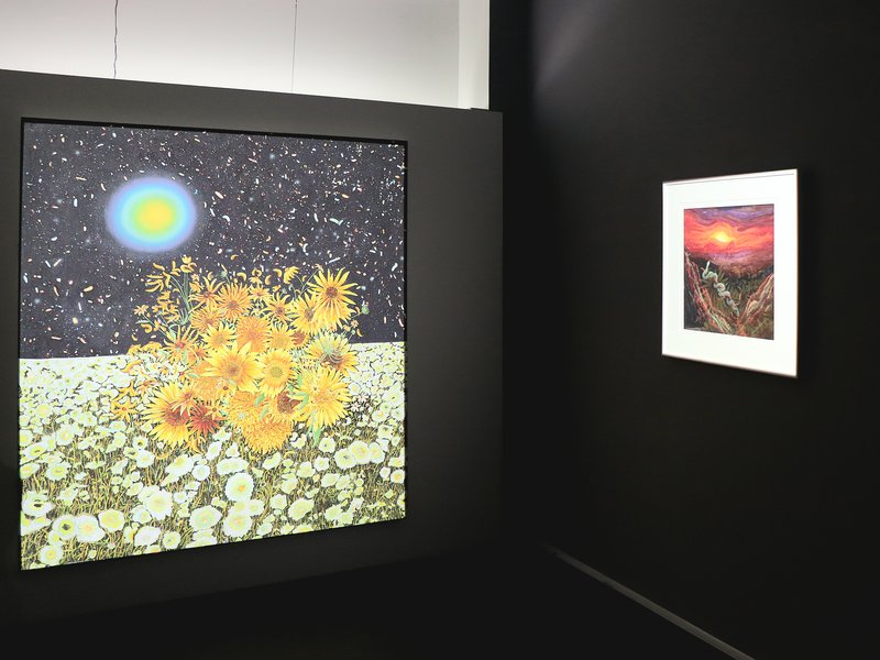 Sunset Memories, installation view