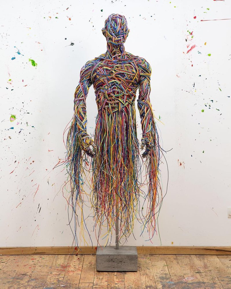 Salman Khoshroo, Primal Coil, 2018