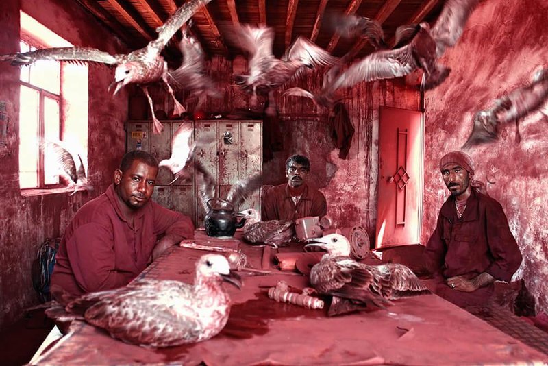 Alireza Memariani, Red Workers, 2015