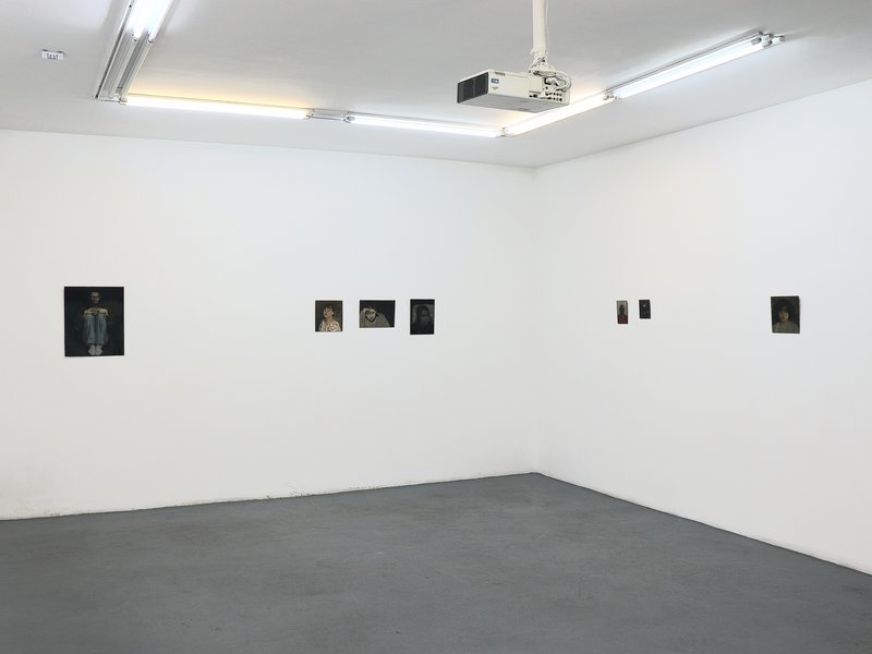 Paintings, installation view